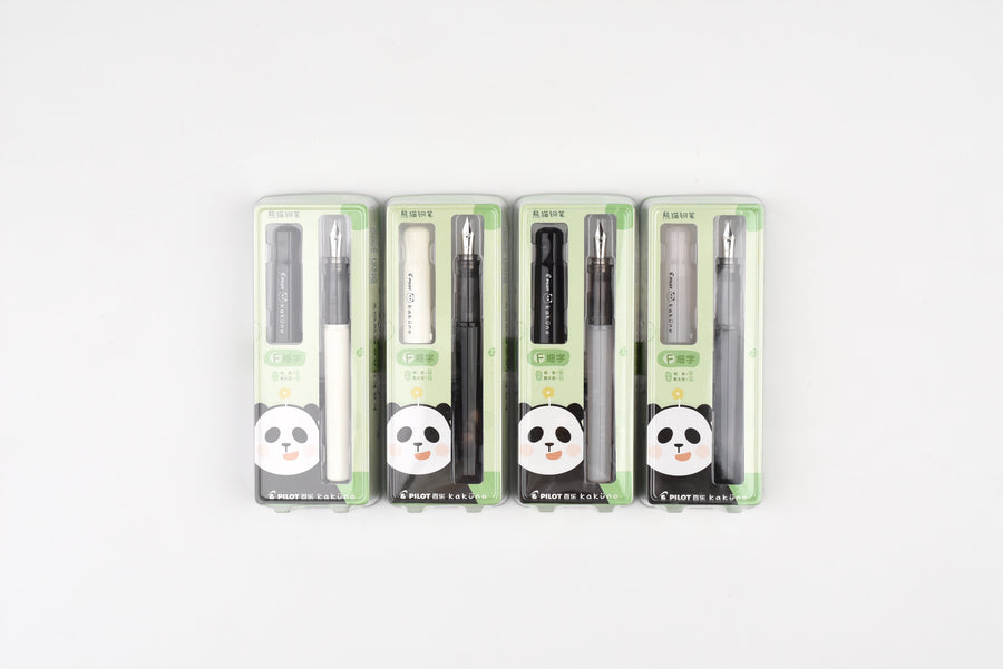 Pilot Kakuno Fountain Pen - Panda - Limited Edition
