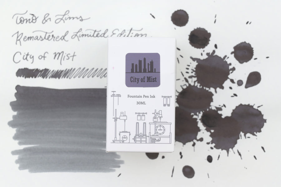 Tono & Lims Ink Bottle - Remastered Limited Edition - City of Mist - 30ml (Overseas Exclusive)