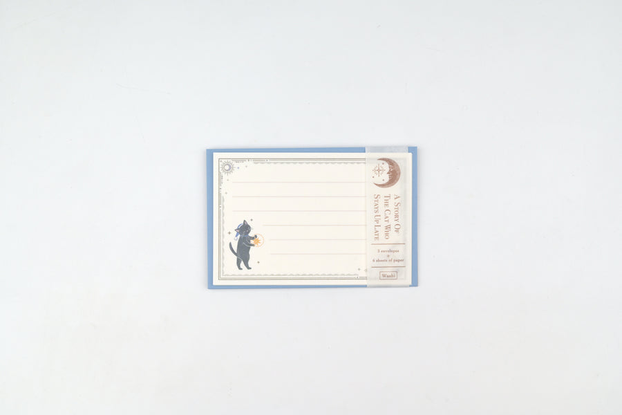 NB Letter Set - Ressa - The Cat Who Stays Up Late