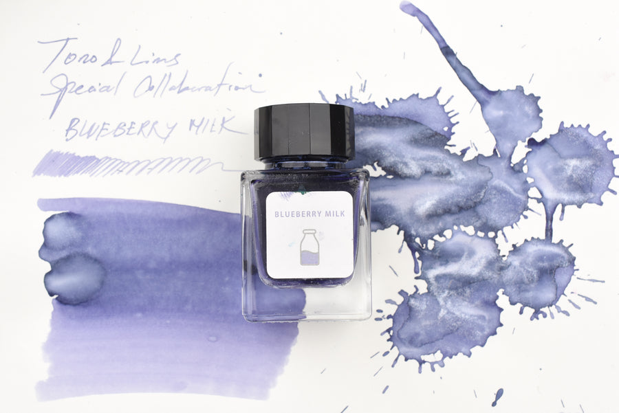 Tono & Lims Ink Bottle - Special Collaboration - Blueberry Milk - 30ml