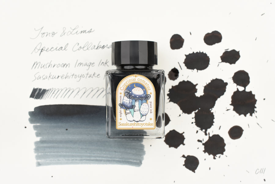Tono & Lims Ink Bottle - Special Collaboration - mushroom image ink sasakurehitoyotake pure - 30ml