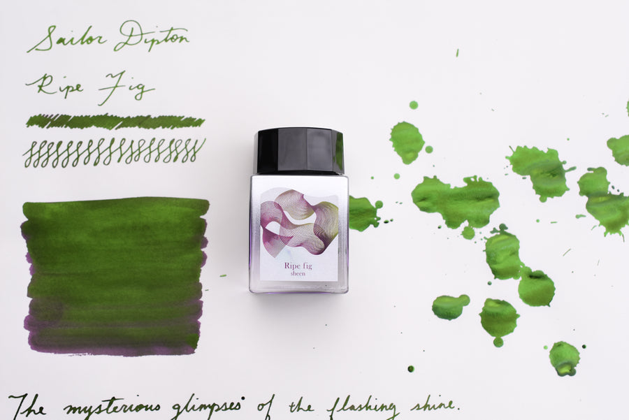 Sailor Dipton Sheening Ink - Ripe fig - 20mL Bottle