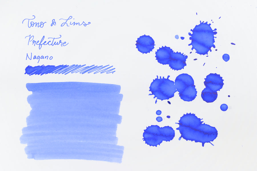 Tono & Lims Ink Bottle - Prefecture - Nagano - Justice - 30ml