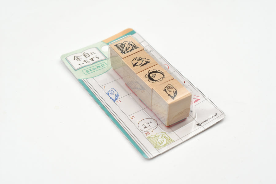 NB Wooden Stamps - Doodles in the Margins - Bird