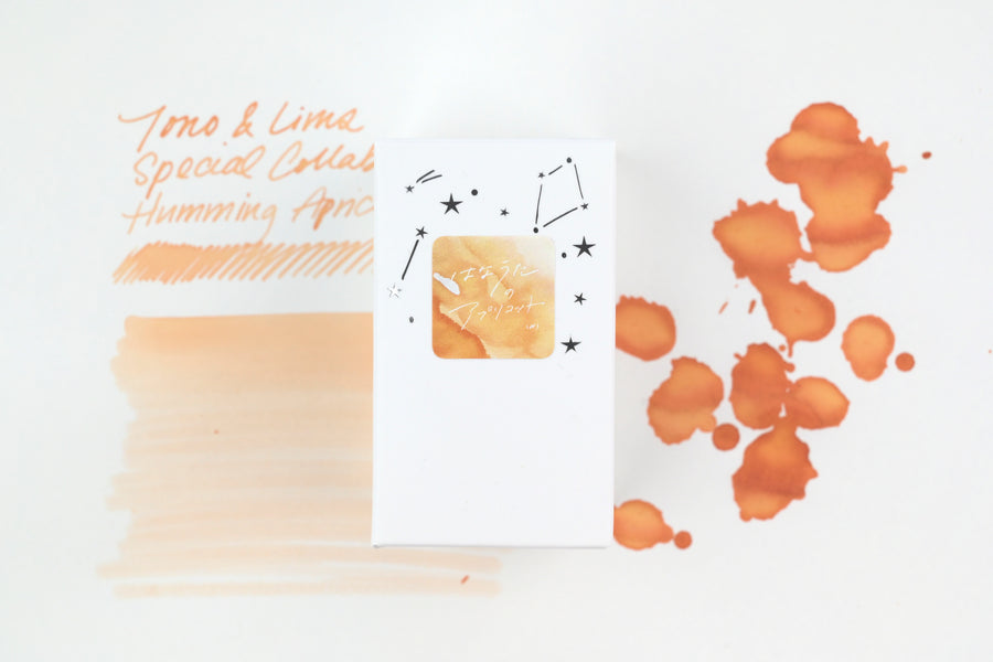 Tono & Lims Ink Bottle - Special Collaboration - Humming Apricot (はなうたのアプリコット) - 30ml