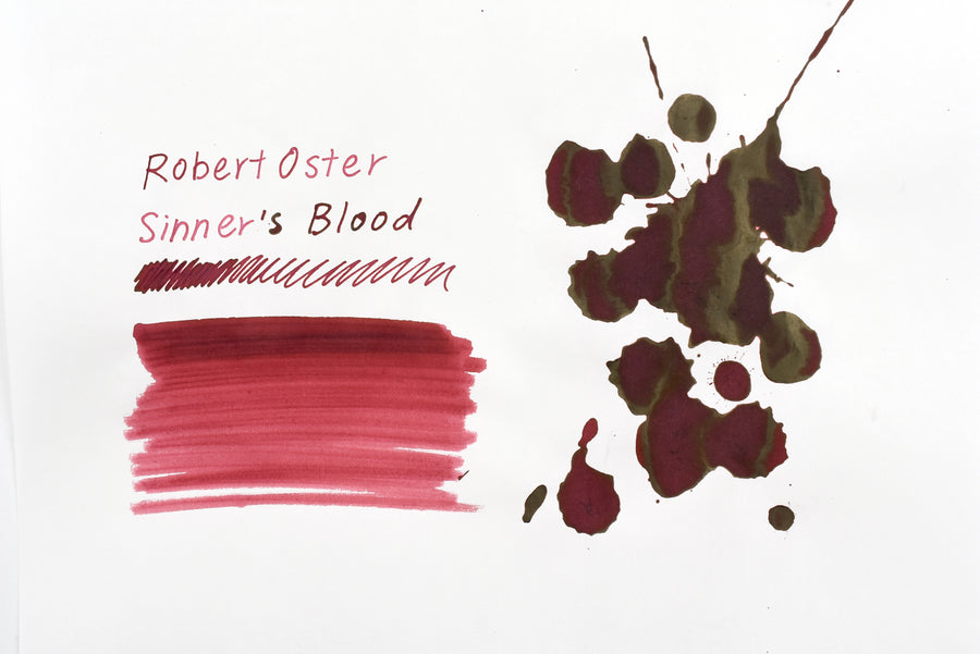 Robert Oster Signature Ink - Sinner's Blood - 50ml