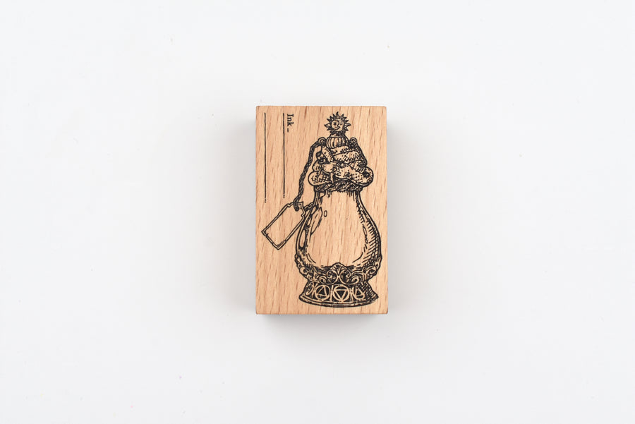 Dominant Industry - A Log of Elixir - Wood Stamp