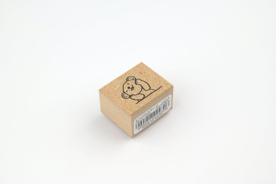 Kodomo No Kao Stamp - Piccolo - Bear - Chin on Paw