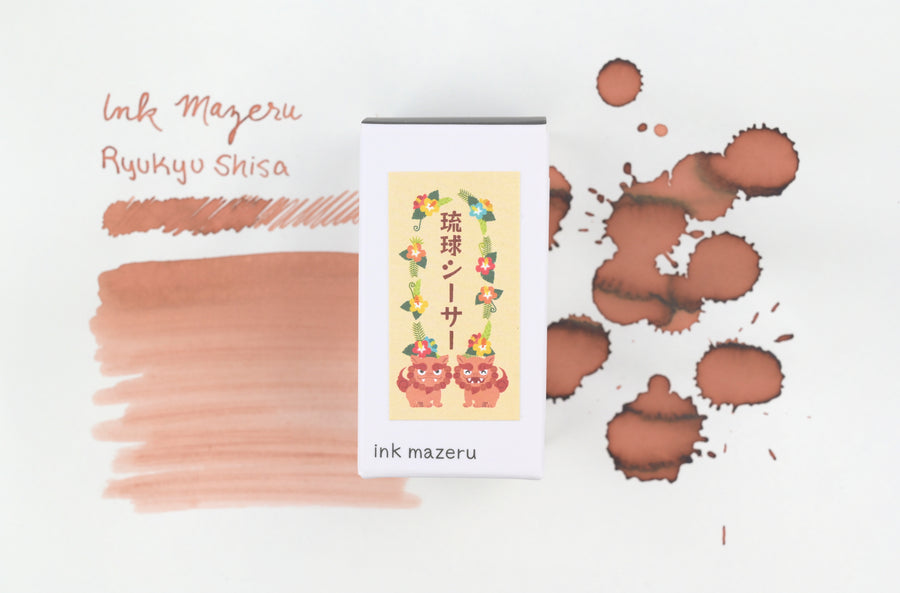 Ink Mazeru Ink Bottle - Ryukyu Shisa - 18 mL