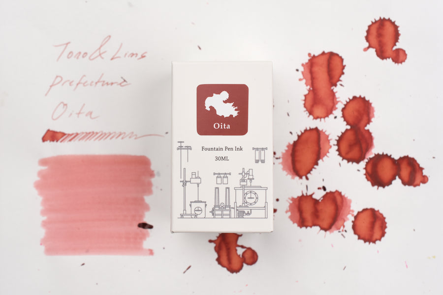 Tono & Lims Ink Bottle - Prefecture - Oita - Indomitable Sprit - 30ml