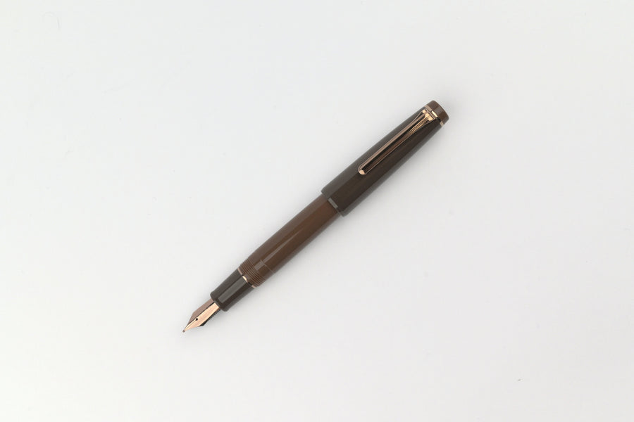 Nagasawa Original Fountain Pen - Chocolate Series - Bitter Chocolate