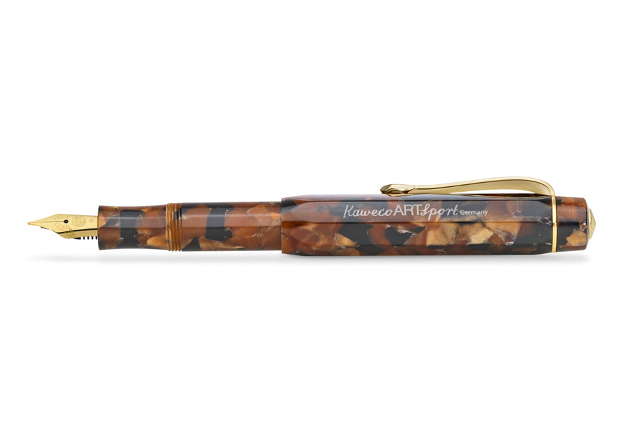 Kaweco ART Sport Fountain Pen - Hickory Brown