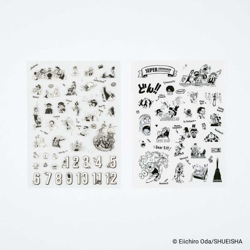 Hobonichi 2027 ONE PIECE Magazine: Sticker Set (Daily / SUPER!!!)
