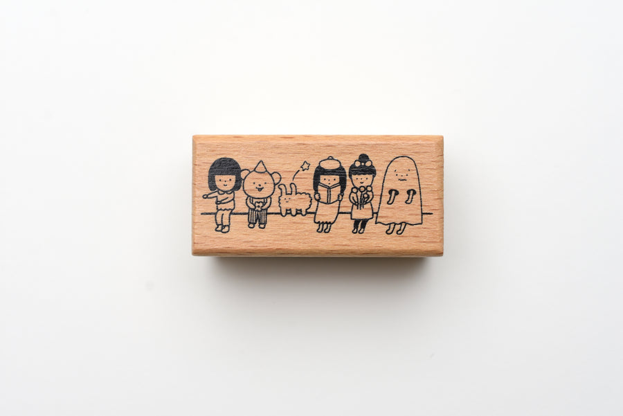 Yohand Studio Wooden Stamp - Friends