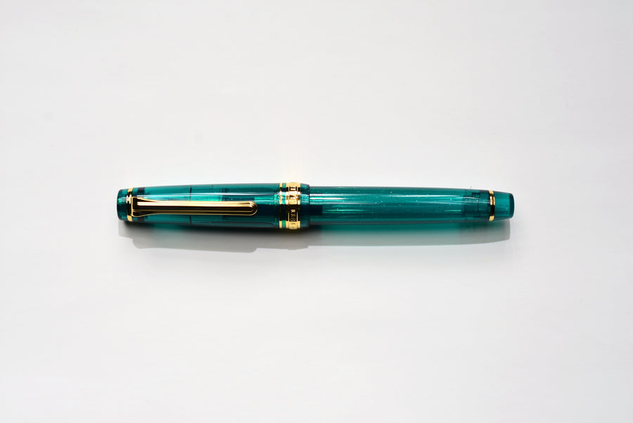 Sailor Pro Gear Slim - Blue Green Nebula