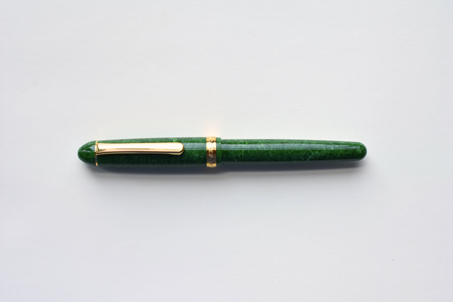 Platinum Century 3776 - Celluloid - Jade Green