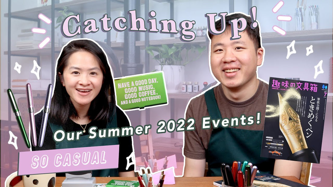 Catching Up Casually: Traveler's Travel & Sketch and More Yoseka Summer Events!