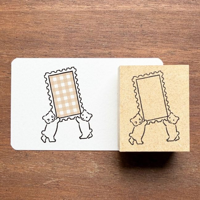 Stamp Marche Rubber Stamp - Labetomo - Bear Stamp (Coming Soon)