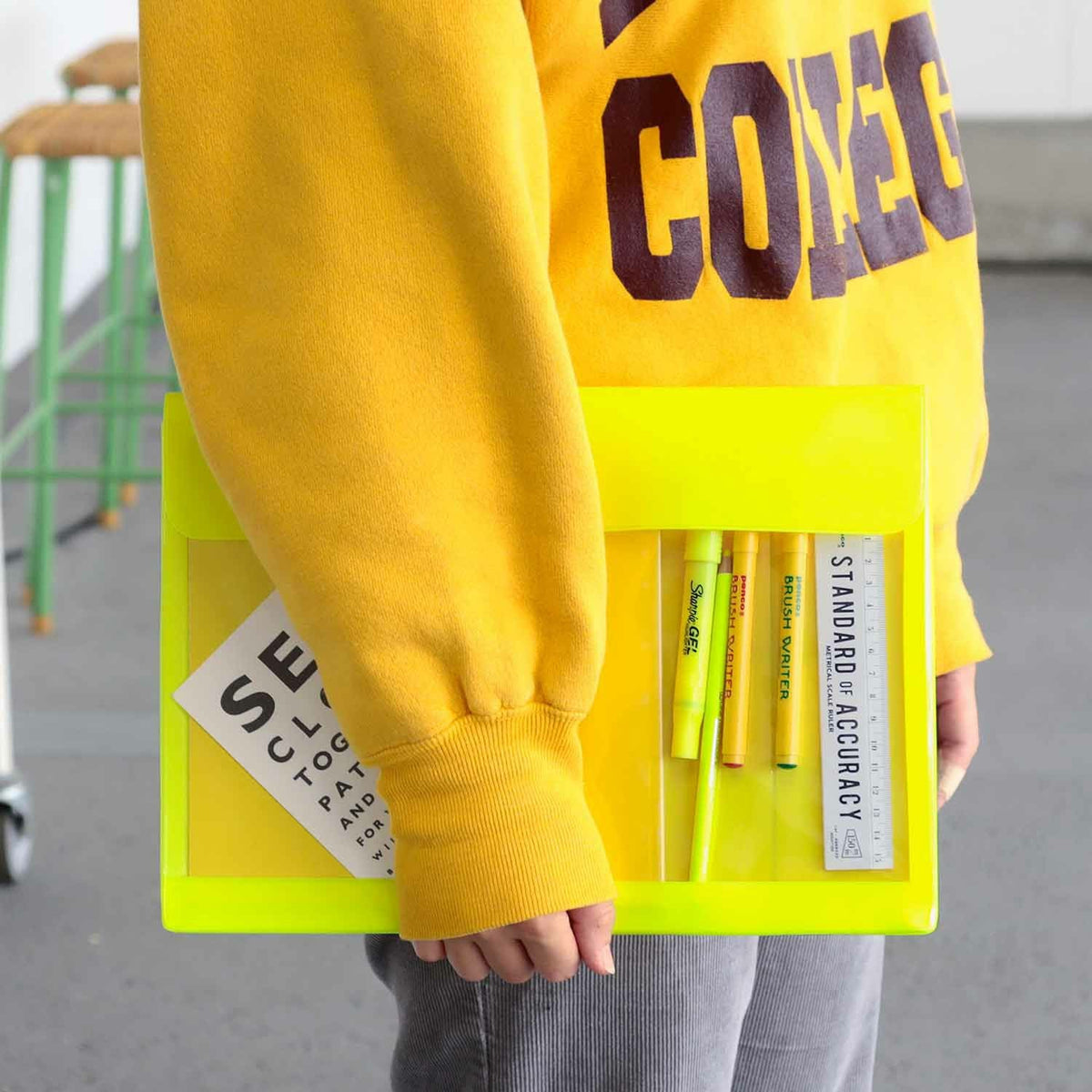 Nähe General Purpose Case - Neon - A4 (In Store Only)