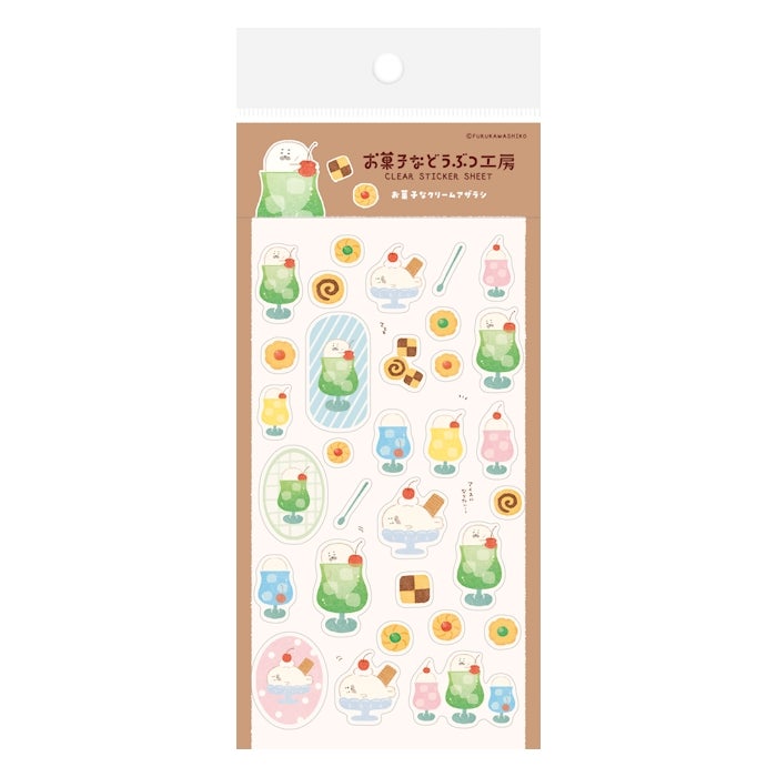 Furukawa Paper Sticker Sheet - Sweets Animal Workshop - Vol. 3 (Coming Soon)