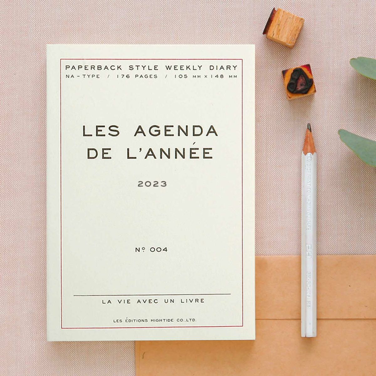 Hightide Weekly Planner Les Agenda de L'Année (Poche) - 2026 - A6