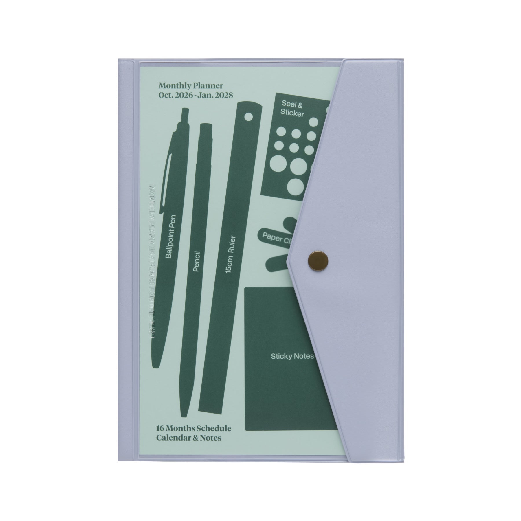Hightide Monthly Planner Fugen - 2027 - A5 (Coming Soon)