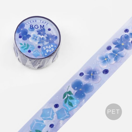 BGM Clear tape - Cider Blueberry