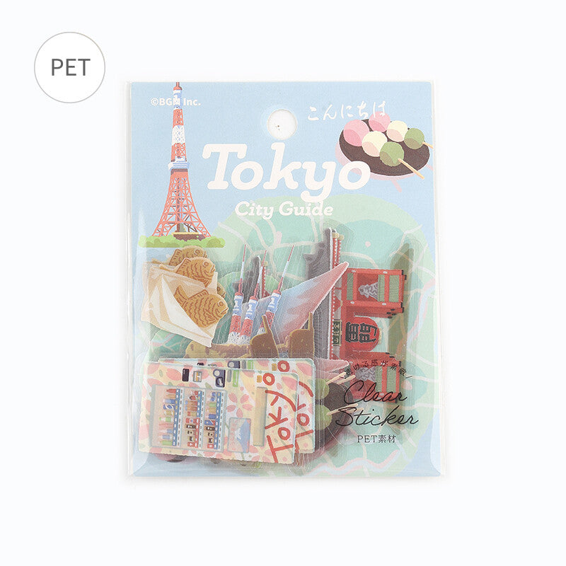 BGM Deco Sticker - City Walk - Tokyo