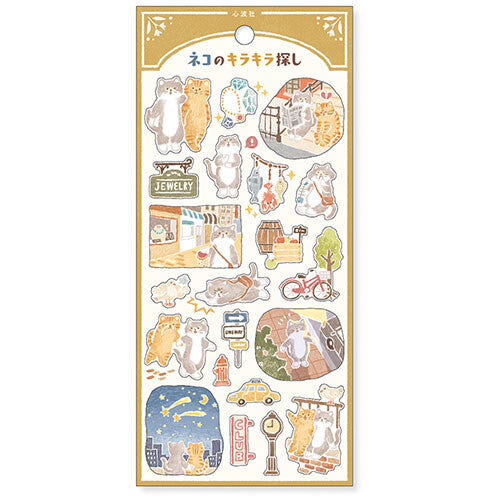Mind Wave Sticker Sheet - Cats