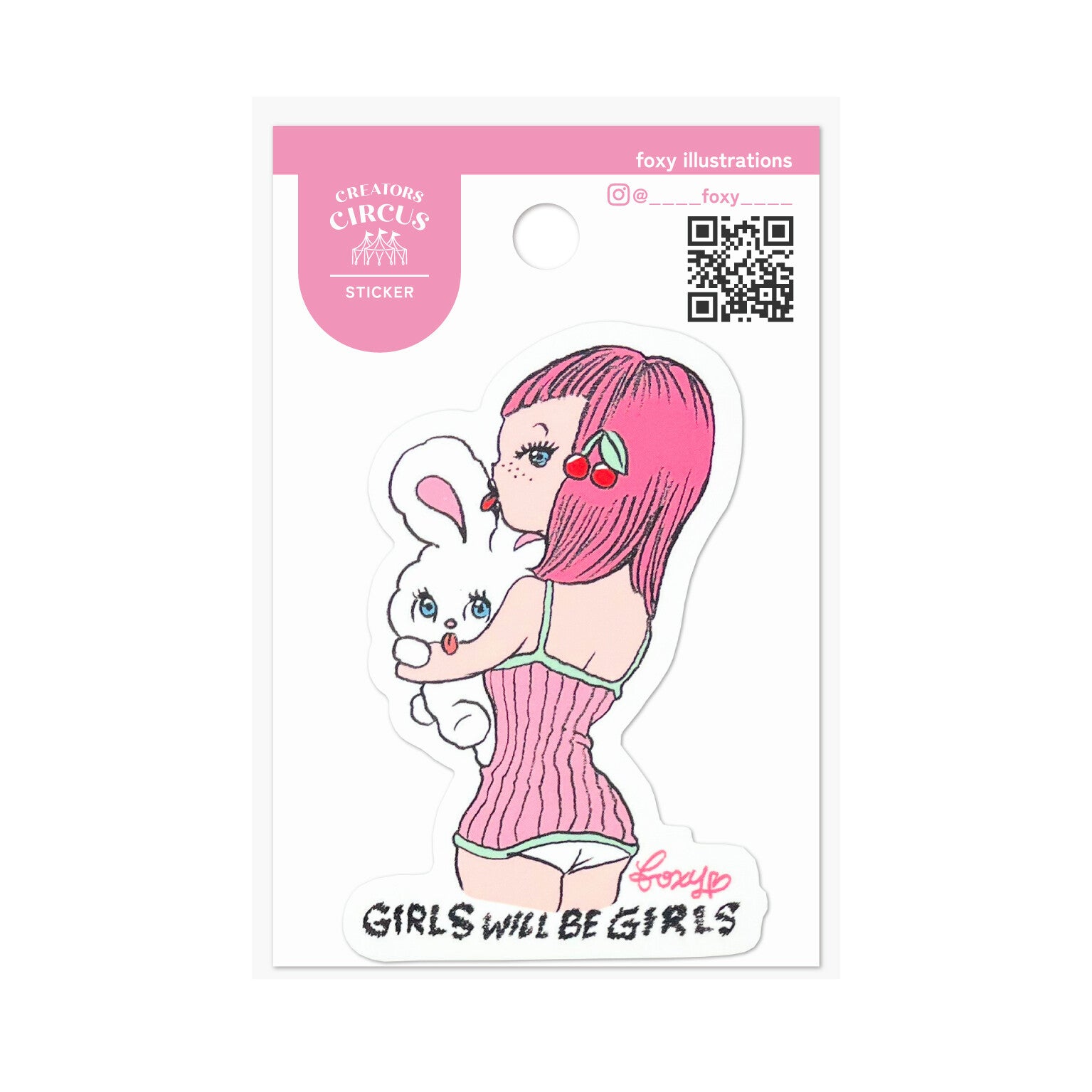 Frontier - CREATORS CIRCUS Sticker - Foxy Illustrations