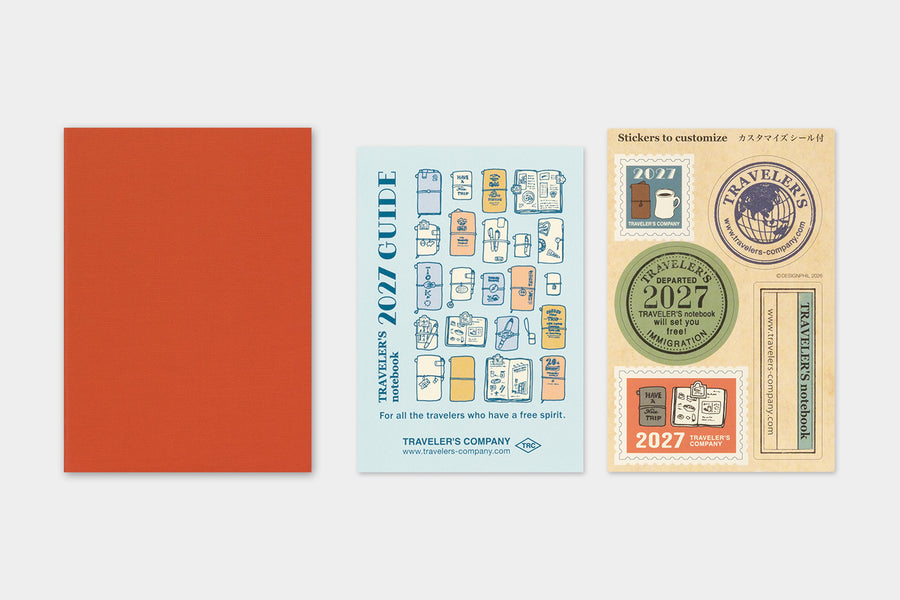 TRAVELER'S Notebook Passport Size 2027 Monthly