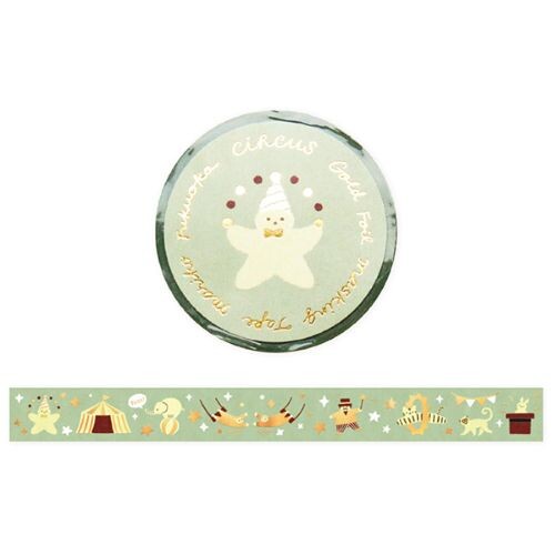 Cozyca - Mariko Fukuoka Foil Stamping Washi Tape (Coming Soon)