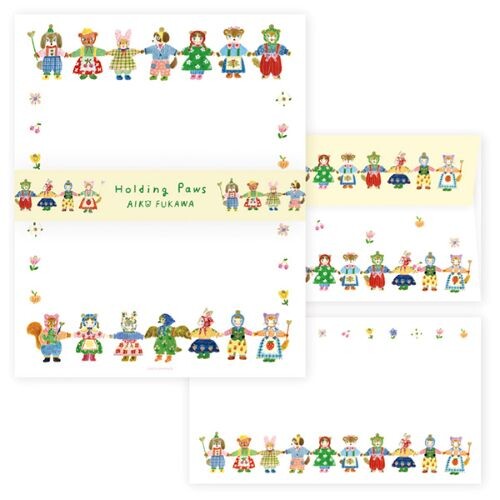 Cozyca - Aiko Fukawa Letter Set - Holding Paws (Coming Soon)
