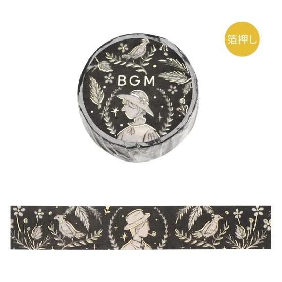 BGM Washi tape - Foil Stamping - Fairy Tale