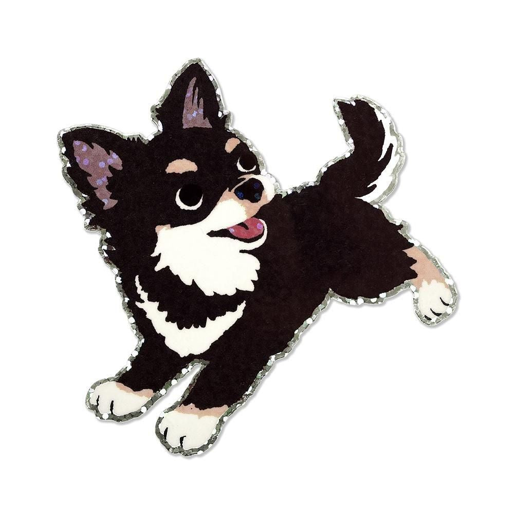 G.C. Press Die-cut Sticker - Chihuahua - Black