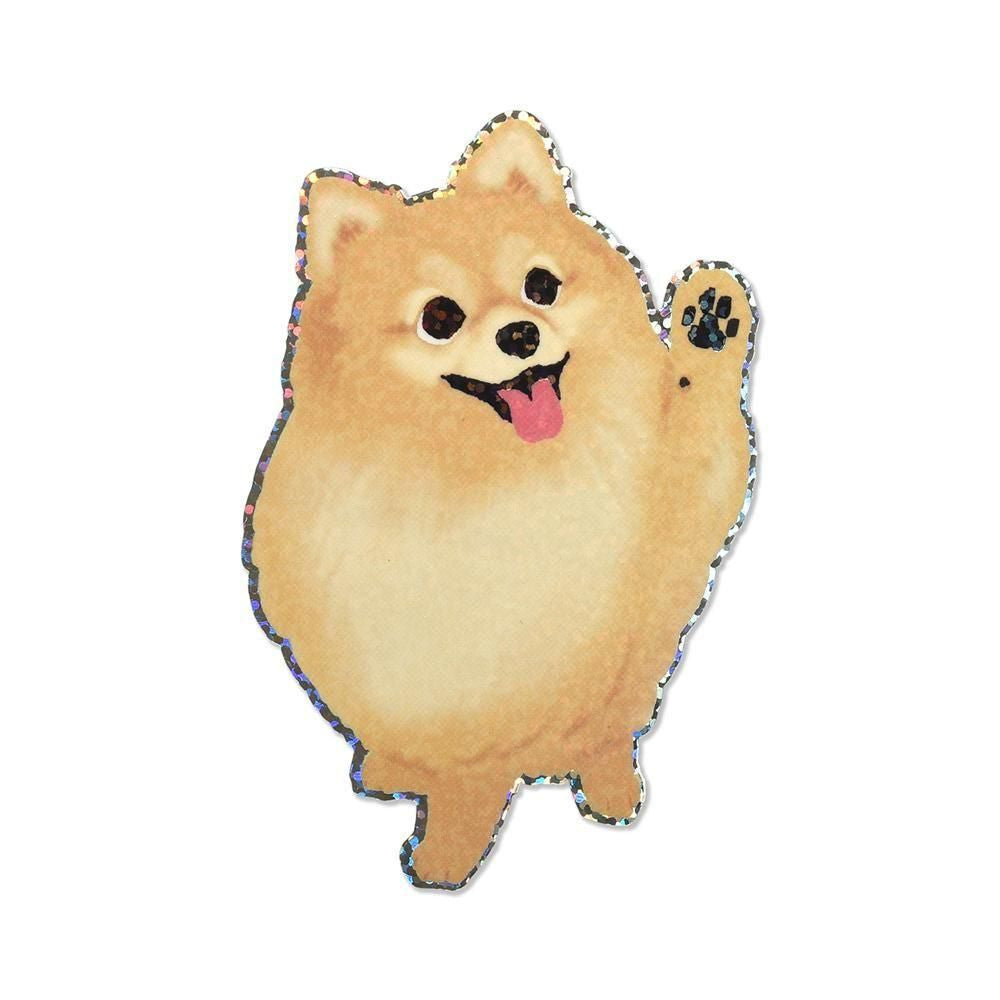 G.C. Press Die-cut Sticker - Pomeranian