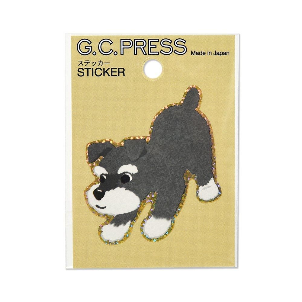 G.C. Press Die-cut Sticker - Miniature Schnauzer