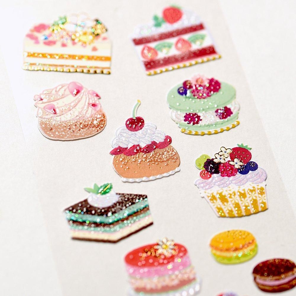 G.C. Press Foil Stamping Sticker Sheet - LIKE IT! - Sweets