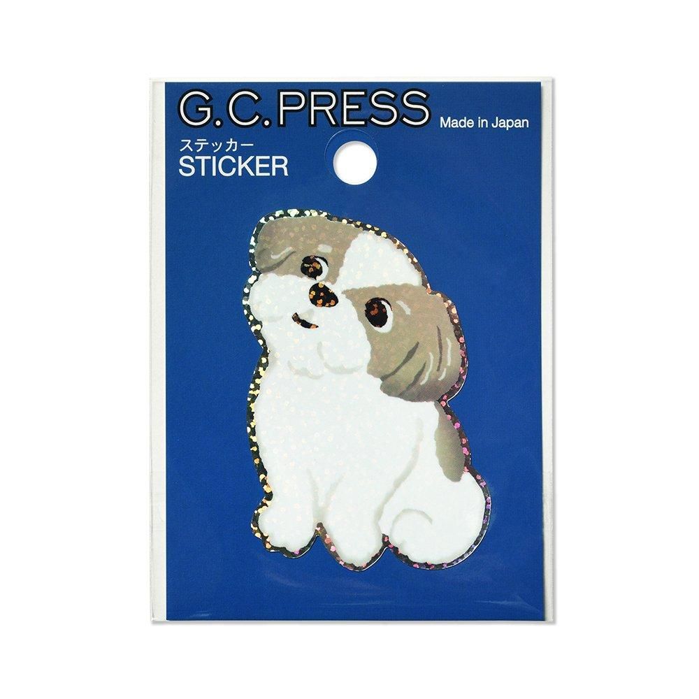 G.C. Press Die-cut Sticker - Shih Tzu