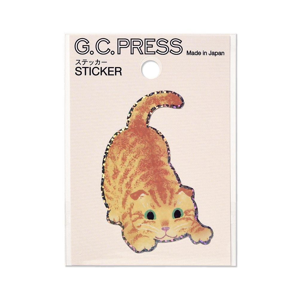 G.C. Press Die-cut Sticker - Scottish Fold