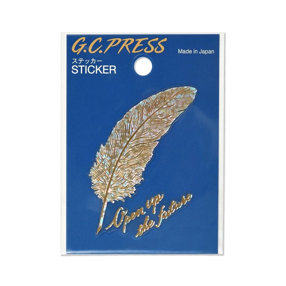 G.C. Press Die-cut Sticker - Quill Pen