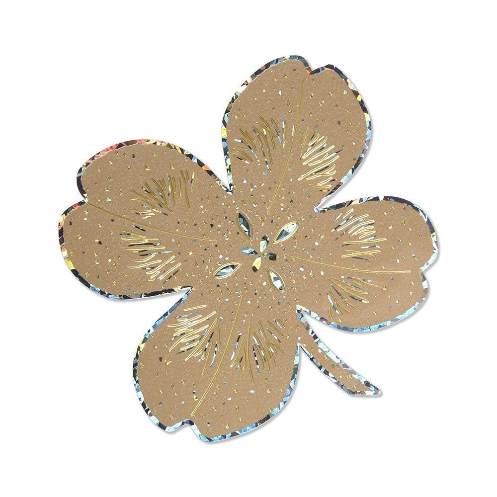 G.C. Press Die-cut Sticker - Four-leaf Clover