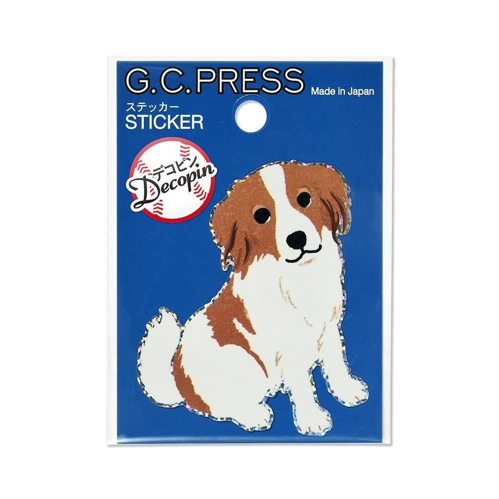 G.C. Press Die-cut Sticker - Kooikerhondje