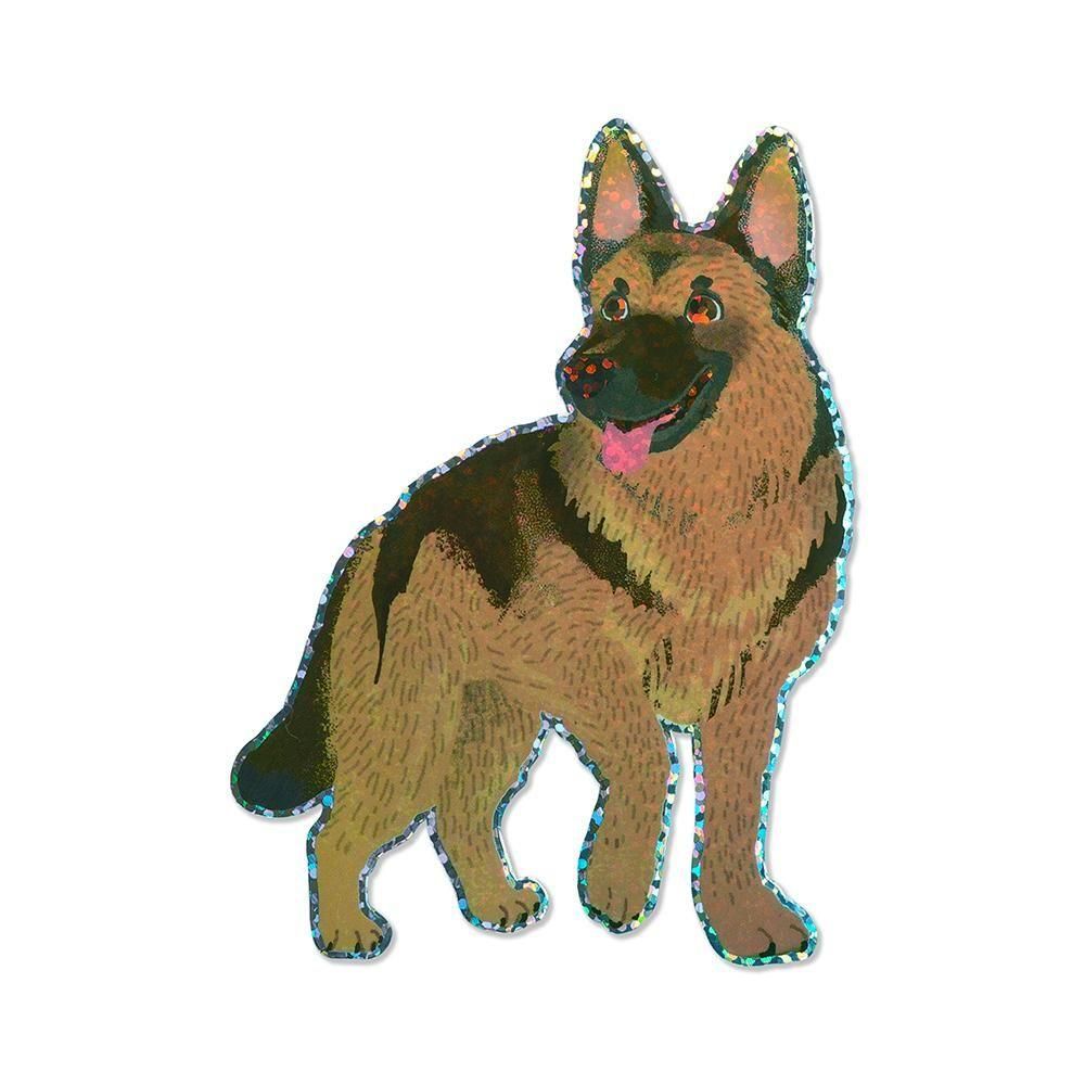 G.C. Press Die-cut Sticker - German Shepherd