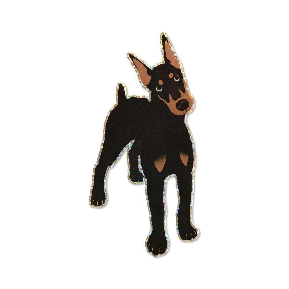 G.C. Press Die-cut Sticker - Doberman
