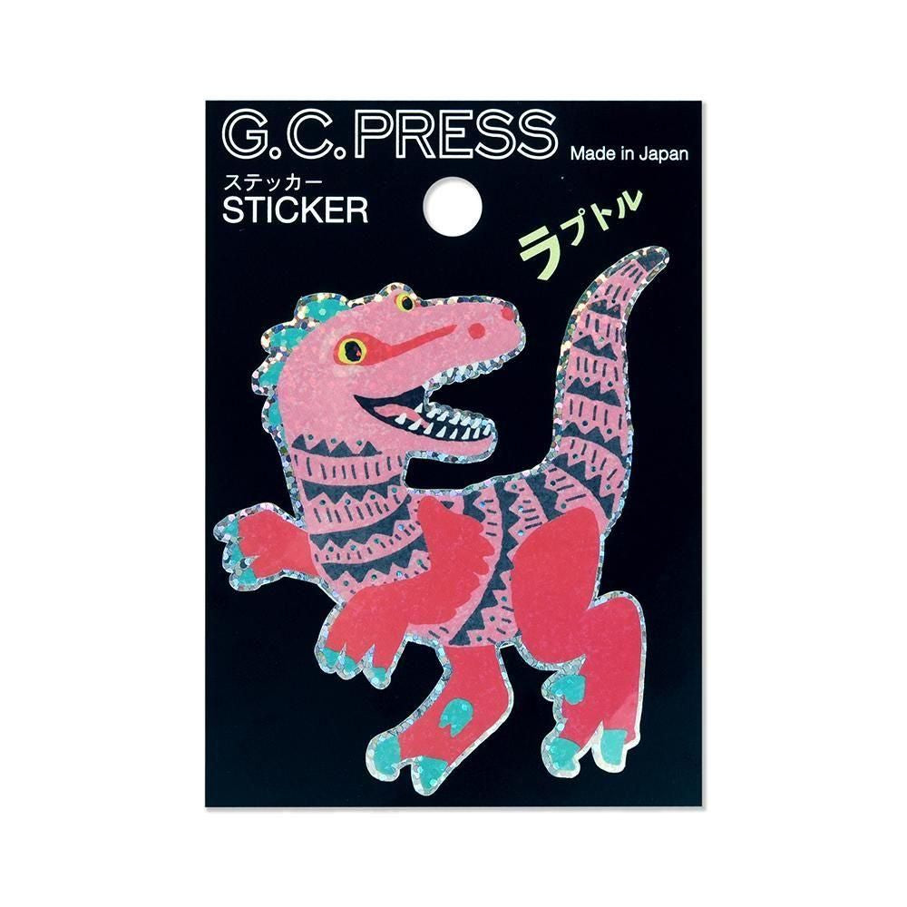 G.C. Press Die-cut Sticker -  Raptor