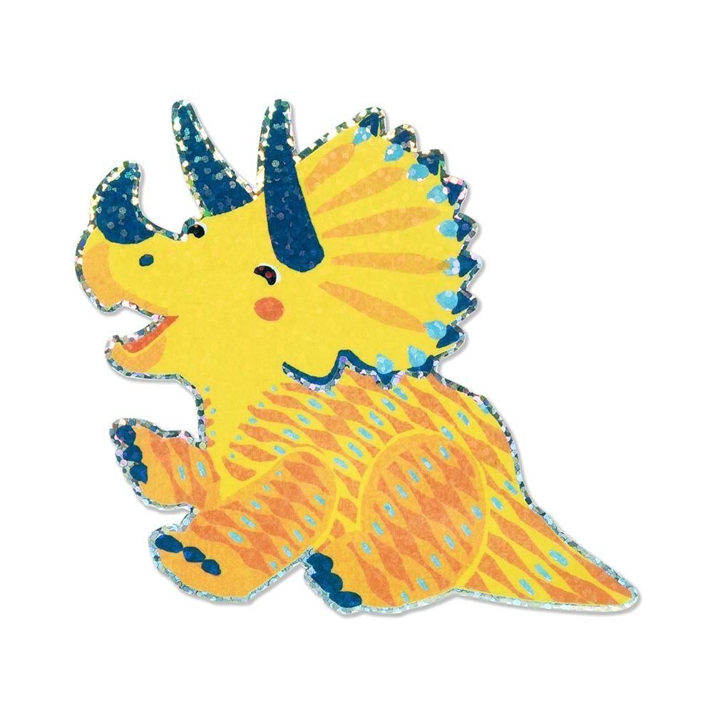 G.C. Press Die-cut Sticker -  Triceratops