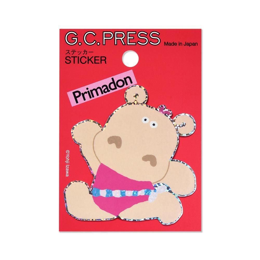 G.C. Press Die-cut Sticker - Primadon