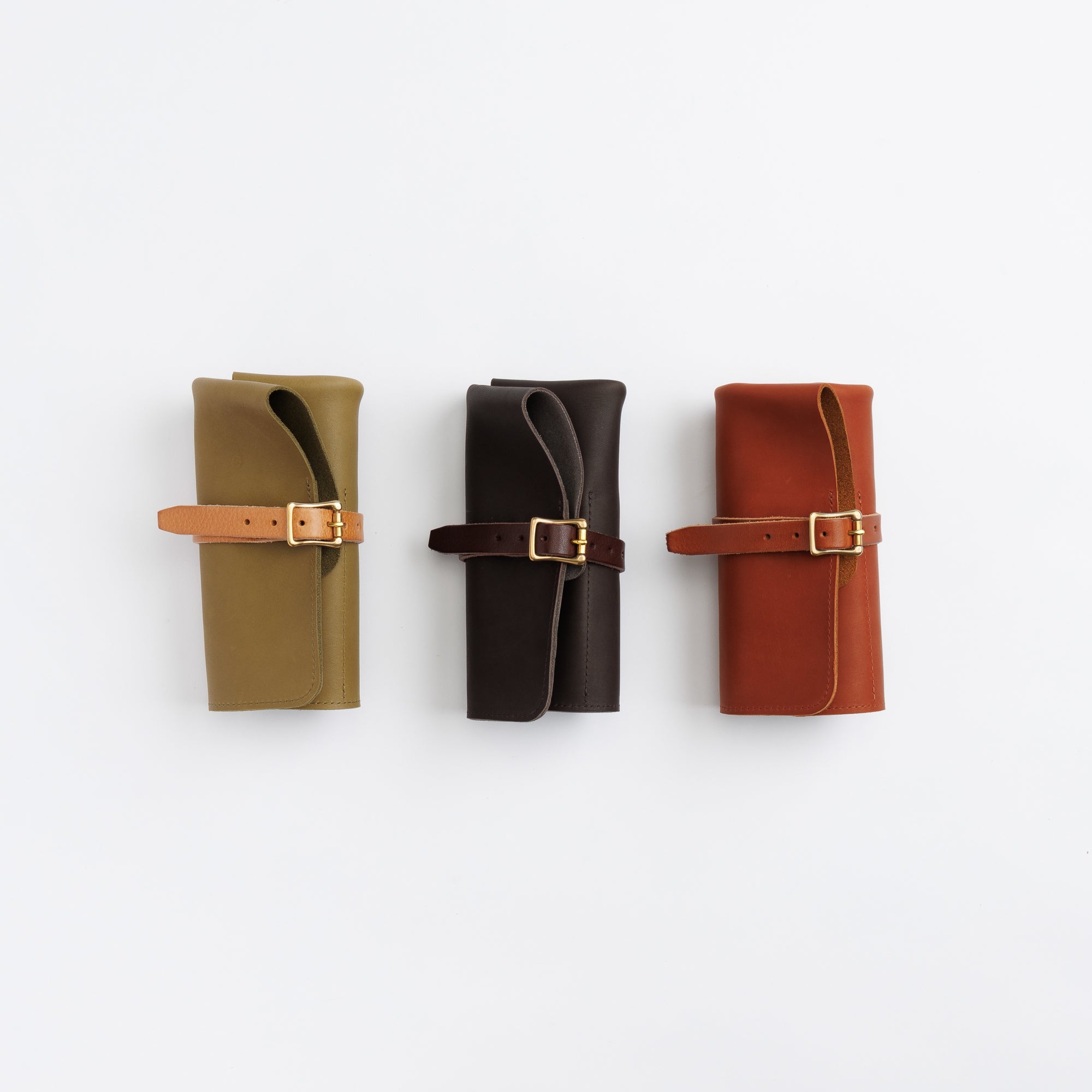 The Superior Labor - Glove Leather - Roll Pen Case