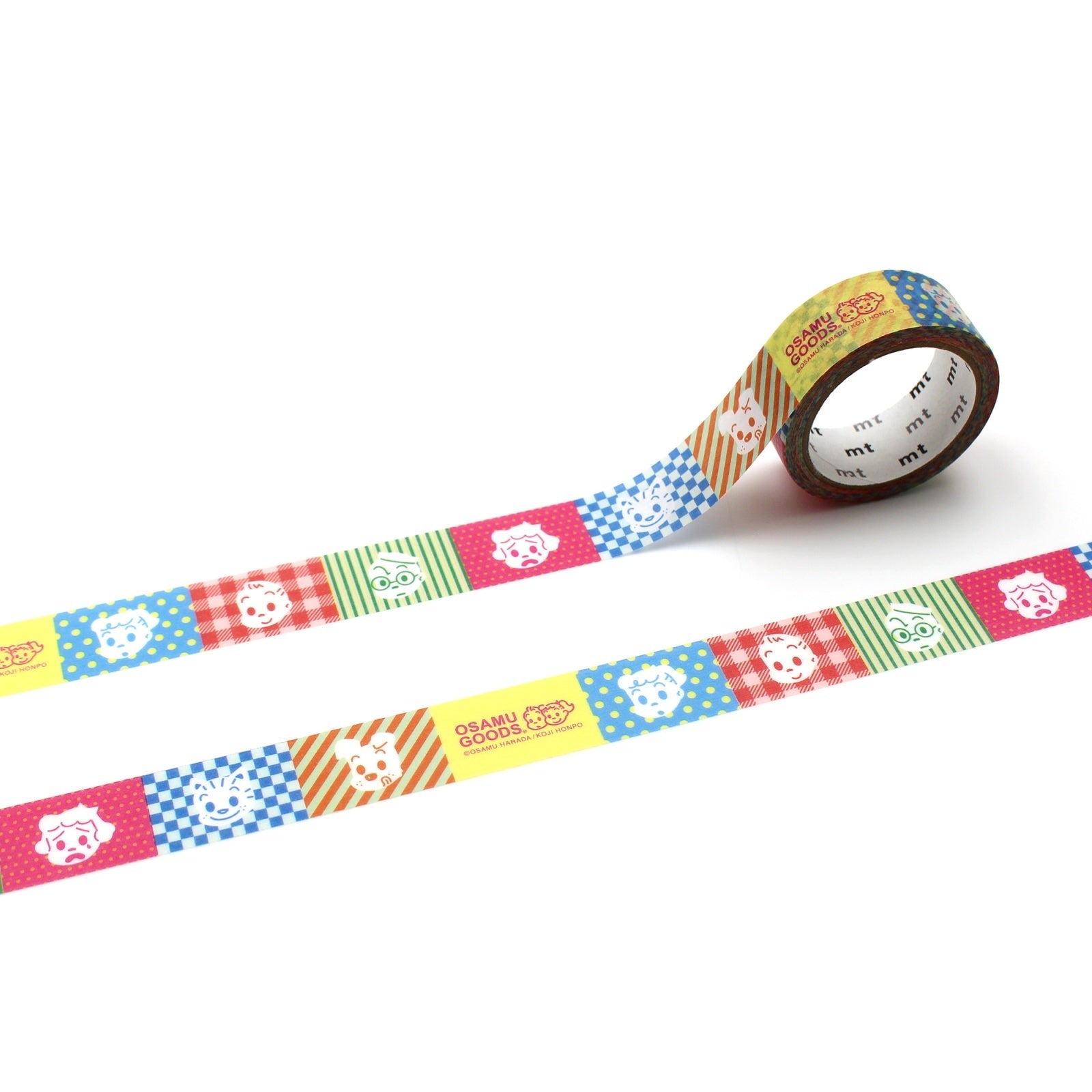 mt Washi Tape - OSAMU GOODS - Character Pattern